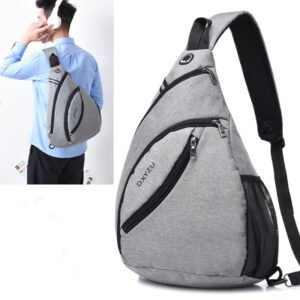 Bolsa Transversal Masculina / Mochila para Esportes ao Ar Livre