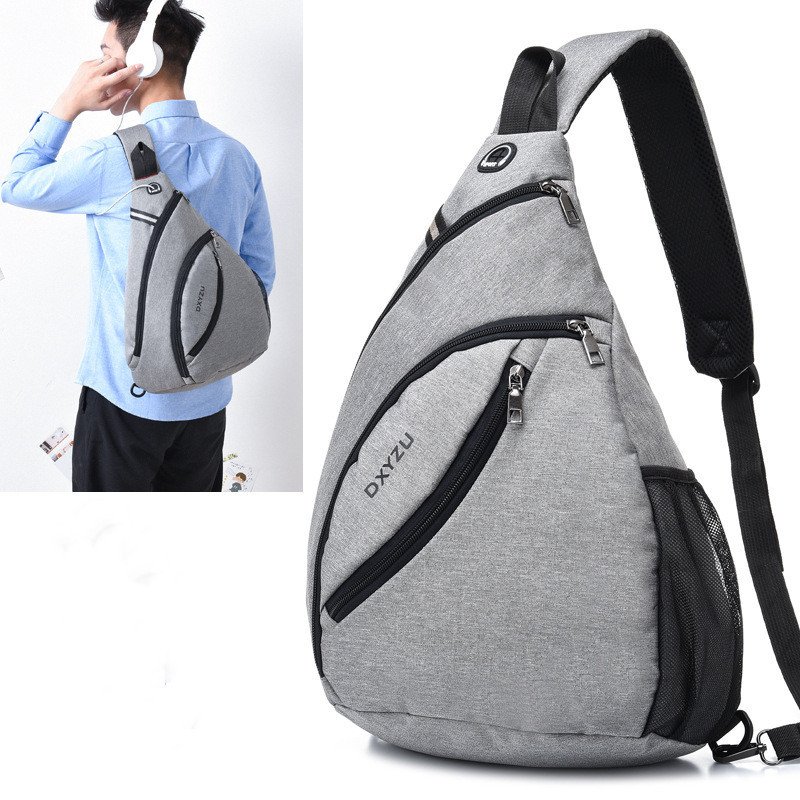 Bolsa Transversal Masculina / Mochila para Esportes ao Ar Livre