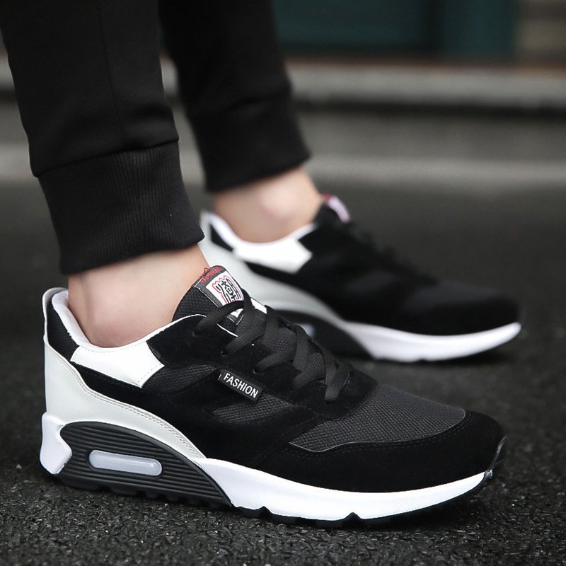 Men's thick-soled cushioned running shoes - Imagem 9
