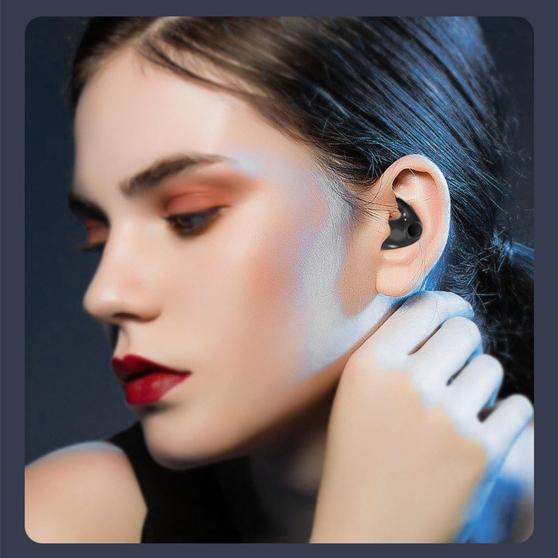 Minifone de ouvido Bluetooth sem fio, invisível e discreto, - Imagem 8