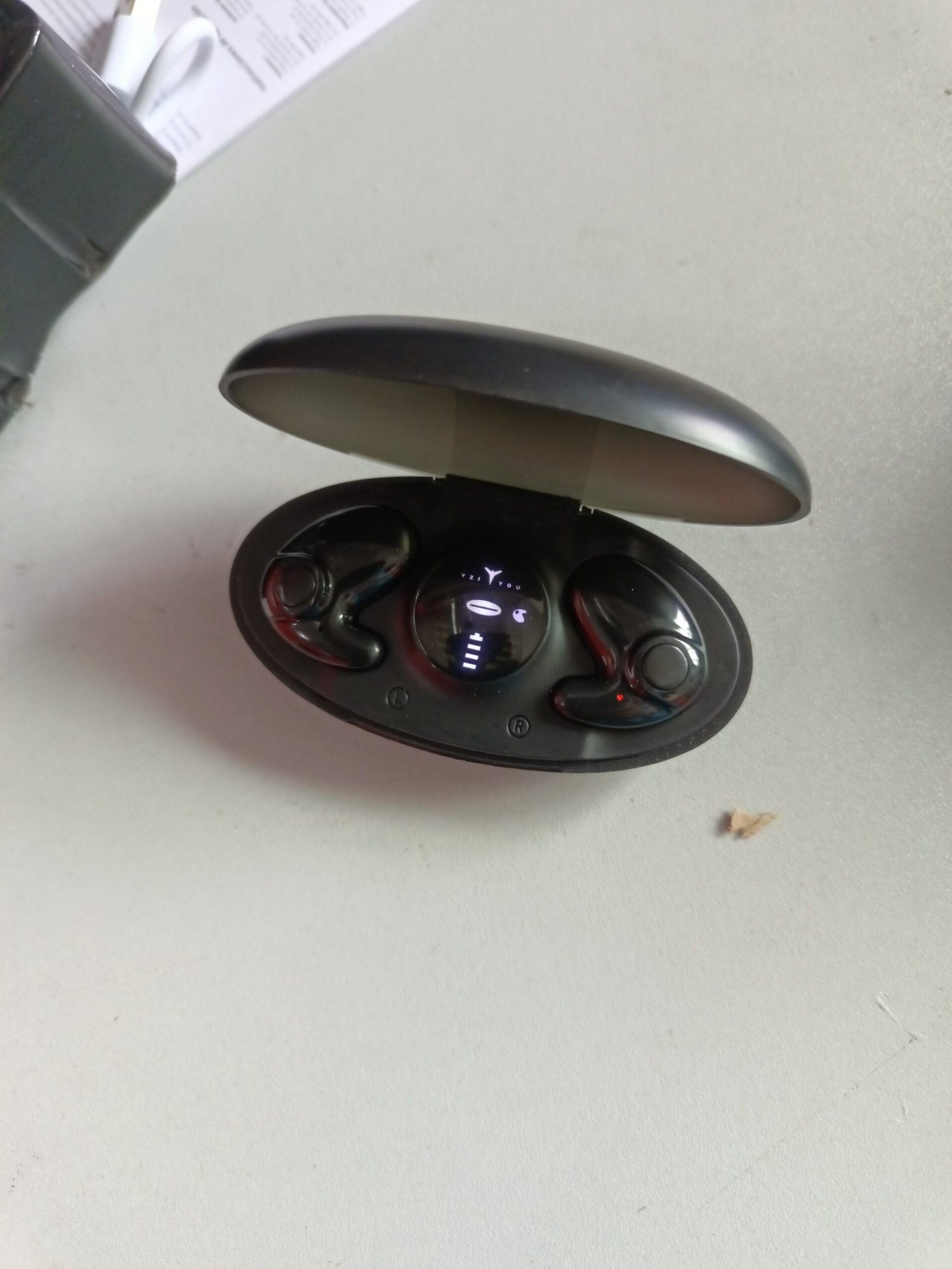 Minifone de ouvido Bluetooth sem fio, invisível e discreto, - Imagem 3
