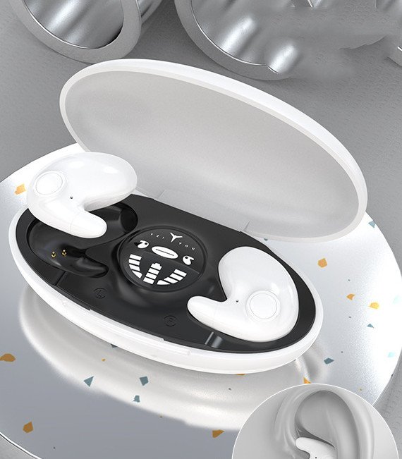 Minifone de ouvido Bluetooth sem fio, invisível e discreto, - Imagem 9